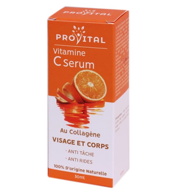 Pro Vital Vitamine C Sérum au Collagène - 30 ml