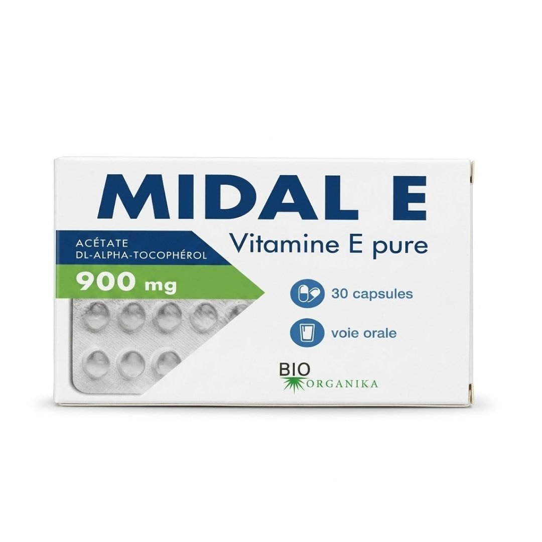 Midal E Vitamine E Pure 30 Capsules