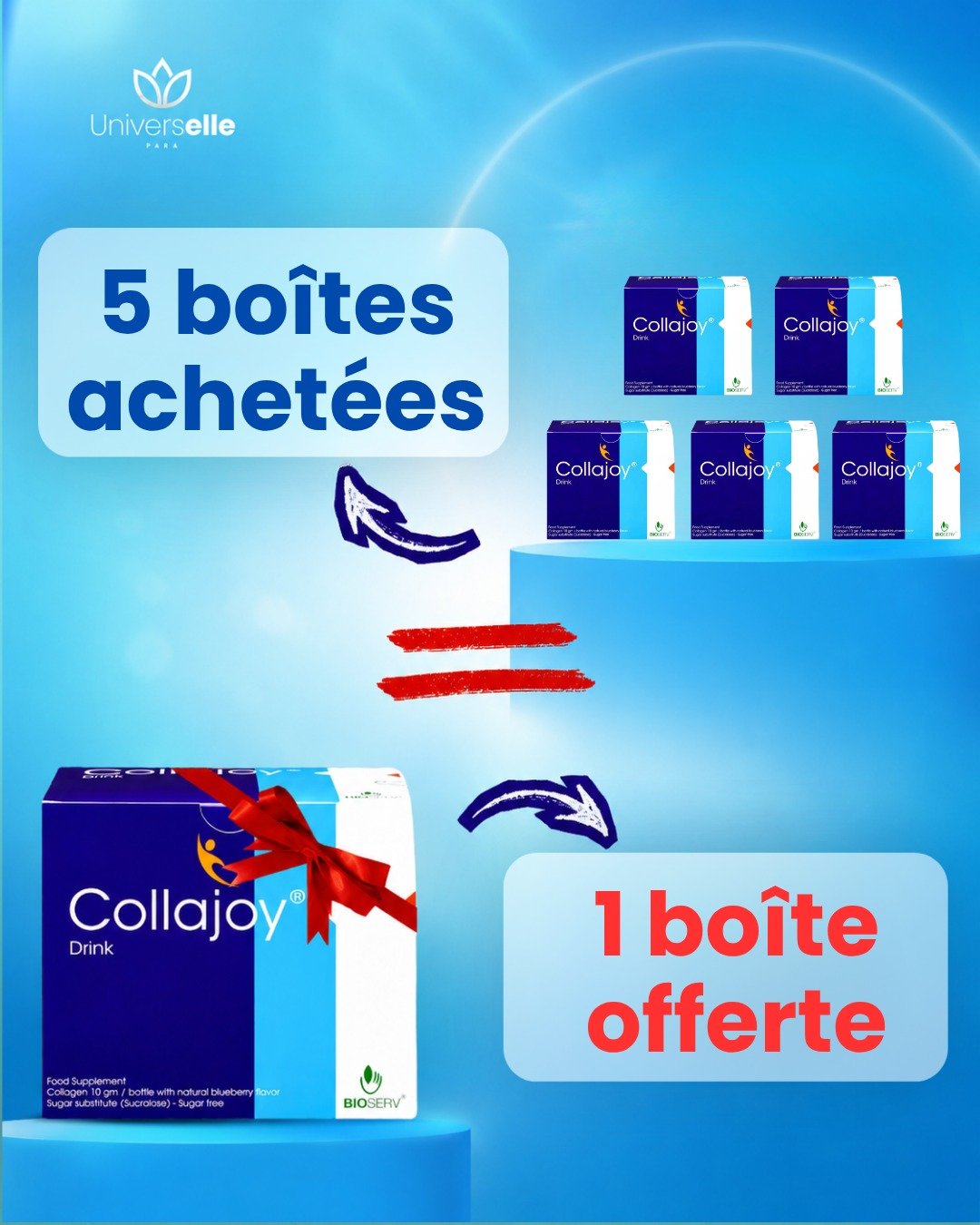 🎁 OFFRE EXCLUSIVE : 5 COLLAJOY ACHETÉS = LE 6ᵉ OFFERT