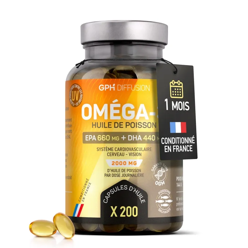 GPH DIFFUSION OMEGA 3 - 100 CAPSULES