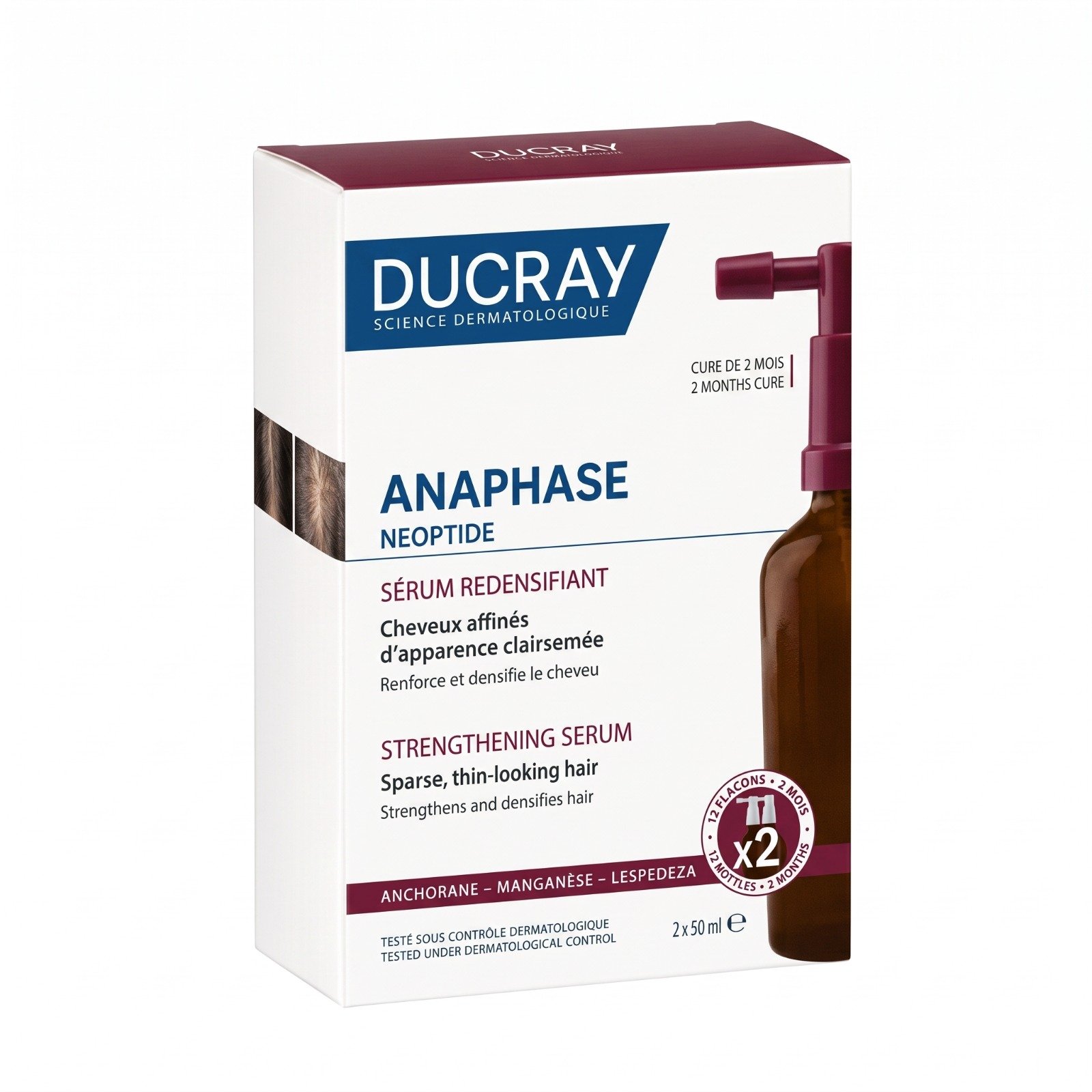 DUCRAY Anaphase Neoptide Expert Sérum Redensifiant : Cure de 2 mois